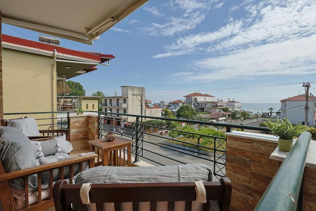 Zeusplace Leptokarya Seaside Apartment ภายนอก รูปภาพ