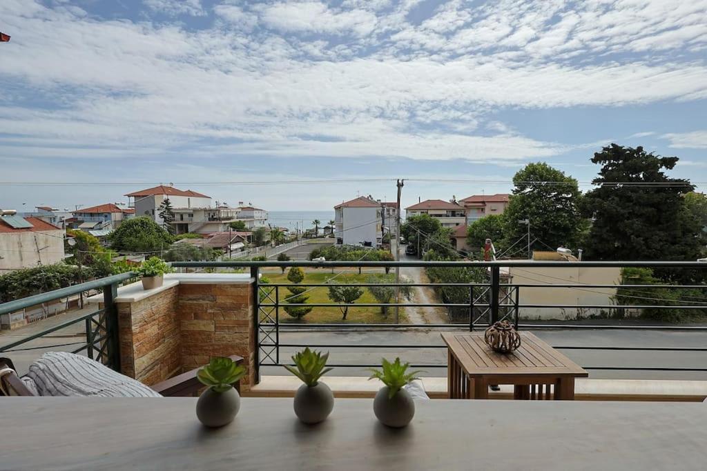 Zeusplace Leptokarya Seaside Apartment ภายนอก รูปภาพ